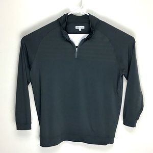 Peter Millar mens long sleeve quarter zip pullover L
